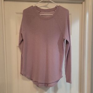 American Eagle waffle knit